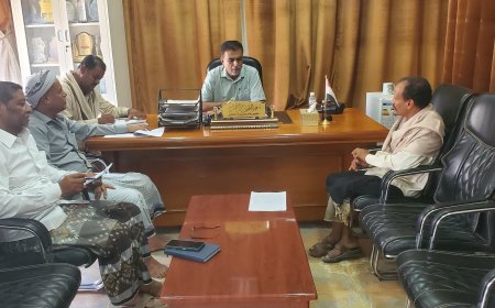 الهيئة الإدارية للمجلس المحلي بمديرية القطن تعقد إجتماعها الدوري الثالث للعام 2026م