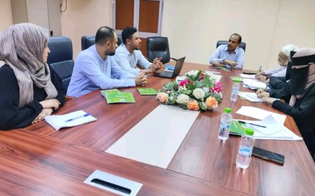 في لقاء تنسيقي بعدن.. وكيل وزارة الزراعة يشيد بدور "تمدين شباب" في توطين العمل الإنساني ودعم التنمية الريفية