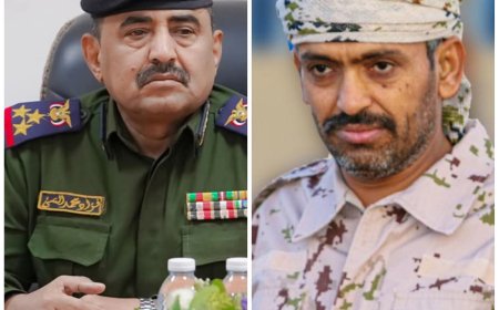 مدير عام شرطة شبوة يعزي في وفاة العقيد علي مبارك السقاف الهديبي