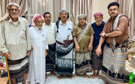 تنصيب العميد زيد بن هادي شيخا لقبيلة آل بن هادي المحرمي