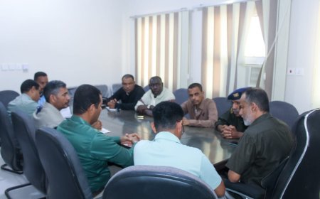 السلطة المحلية ببروم ميفع تبحث تحسين الخدمات في اجتماع المكتب التنفيذي