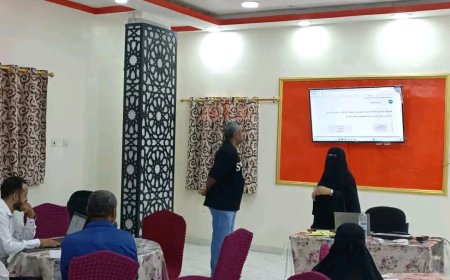 مؤسسة شباب أبين تنفذ دورة تدريبية لموظفيها حول المساءلة والمشاركة المجتمعية