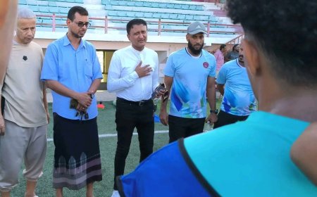 الشاذلي يرفع معنويات "أهلي عدن" قبيل انطلاق مشواره في كأس الجمهورية