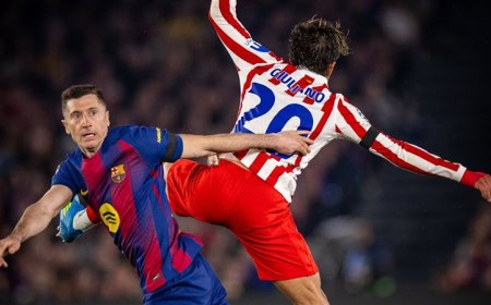 سقوط مدوٍ لبرشلونة في دوري الأبطال.. أتلتيكو يهزمه بثنائية في كامب نو