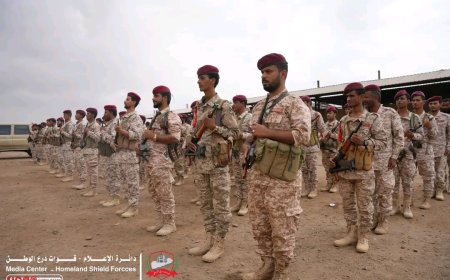 استعراض عسكري للشرطة العسكرية واللواء اللحجي يؤكد: الانضباط أساس الجاهزية