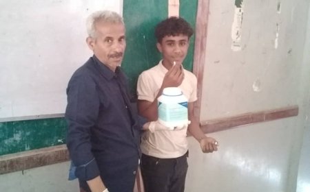 البرنامج الوطني لمكافحة البلهارسيا يوزّع الأدوية في عدد من مديريات لحج