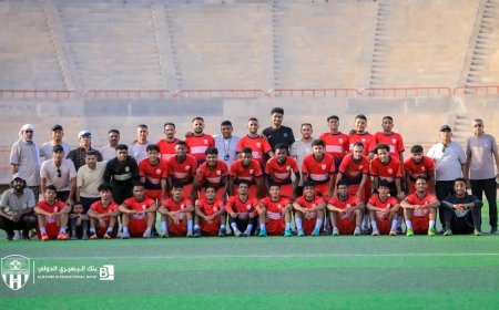 بعثة الفريق الأول لكرة القدم بنادي شعب حضرموت تغادر سيئون نحو المكلا بعد ختام معسكر وادي حضرموت الإعدادي