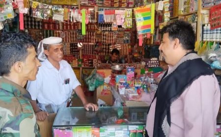 تنفيذ حملة ميدانية لضبط الأسعار بمديرية الوضيع 