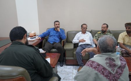 لحج.. أسبوع من حراك اللقاءات التنموية والميدانية المكثفة للمحافظ "مراد الحالمي"