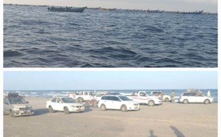 السلطة المحلية برضوم تتابع حالة فقدان قارب على متنه شخصان من أبناء المديرية