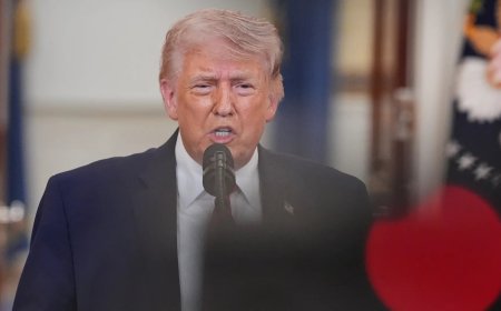 دونالد ترمب يتوعد إيران ويعلن إجراءات بحرية مشددة في مضيق هرمز