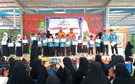 تصفيات ​البطولة الثانية لمدارس المجد الأهلية بلحج في الحساب الذهني