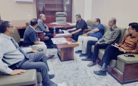 محافظ لحج يبحث مع مؤسسة "تواصل" التنموية تعزيز التدخلات الكويتية الخدمية والإنسانية بالمحافظة