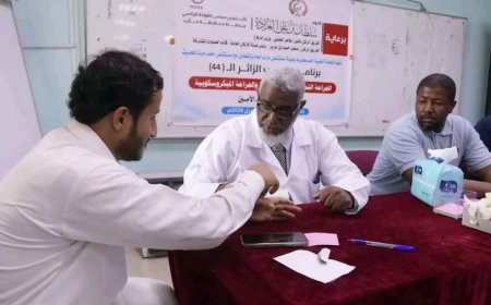 اللجنة الطبية العسكرية تختتم برنامج طبي لعلاج جرحى القوات المسلحة بمأرب