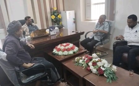 مدير عام سيحوت يلتقي مدير مكتب الصحة ويناقش أوضاع القطاع الصحي بالمديرية