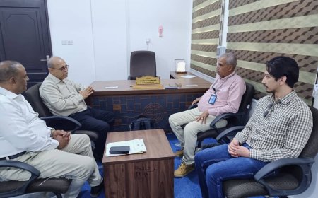 ​مدير عام تبن يبحث مع خبراء منظمة الفاو ترتيبات تدريب الشباب على مهارات التسويق الزراعي بصبر
