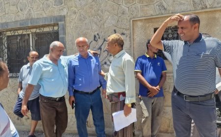 تعز.تسليم الجهة المنفذة موقع مشروع الصرف الصحي في حي البريد بمديرية المظفر