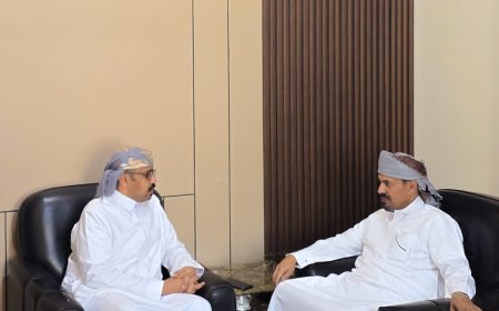 التميمي مدير عام مصلحة شؤون القبائل يبحث مع مستشار الوكيل المساعد لشؤون الصحراء سبل التعاون وتنسيق الجهود