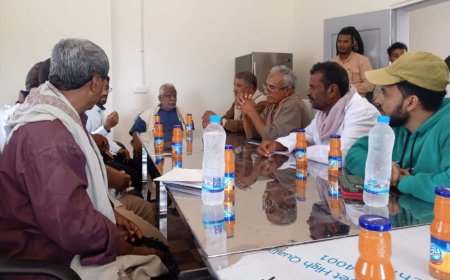 مدير عام ميفعة يفتتح المركز البيطري بجول الريدة بعد إعادة تأهيله