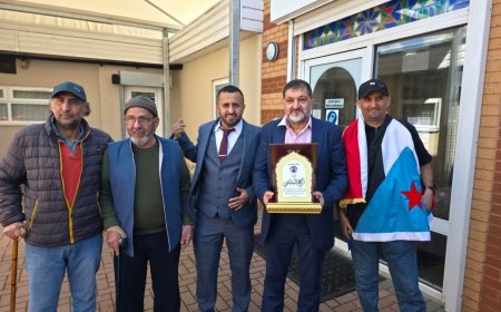 برمنجهام تكرّم راجح المفلحي تقديرًا لمسيرته الإنسانية والمجتمعية