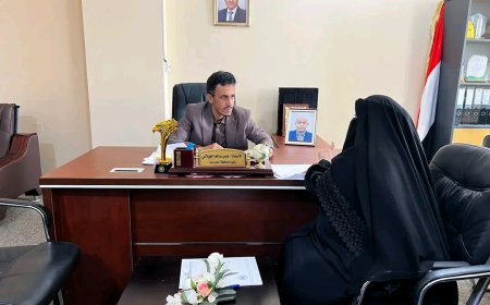 الوكيل الجيلاني يلتقي مديرة مركز المكلا للتوحد ويؤكد دعم السلطة المحلية لجهود رعاية أطفال التوحد