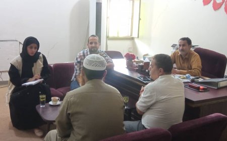 مدير عام مستشفى الأمراض النفسية يلتقي مدير مؤسسة يمان