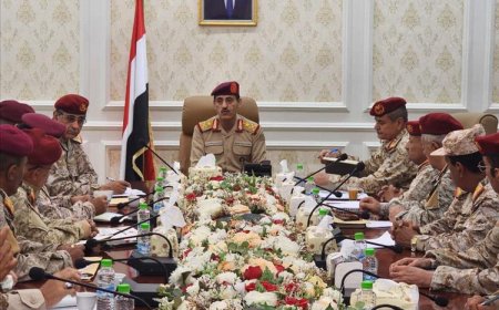 وزير الدفاع يعقد اجتماعا بهيئة التدريب والتأهيل ويوجه بمضاعفة الجهود لرفع كفاءة القوات المسلحة