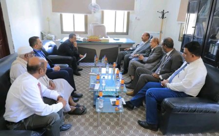 وكيل حضرموت يتفقد سير العمل بمحكمة استئناف سيئون