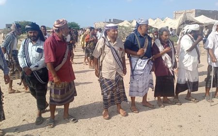 وكيل محافظة أبين يشارك في مسند قبلي بين قبيلتي آل يسلم وآل فداعره في أجواء من المحبة والأخوة