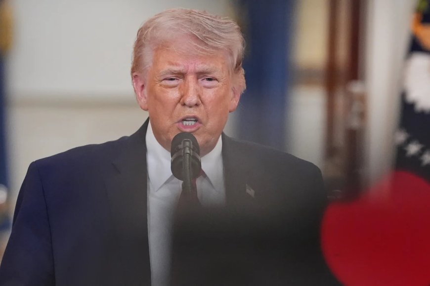 دونالد ترمب يتوعد إيران ويعلن إجراءات بحرية مشددة في مضيق هرمز