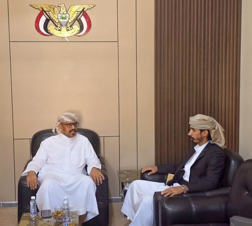 التميمي مدير عام مصلحة شؤون القبائل يبحث مع مدير عام مديرية العبر سبل التعاون المشترك