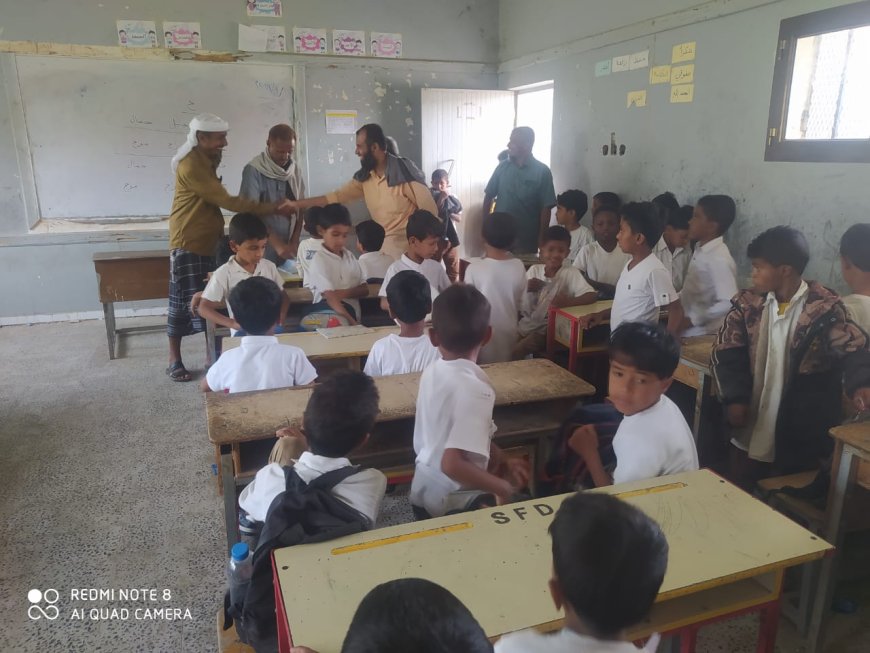 مدير تربية مودية يواصل نزوله الميداني لمتابعة سير العملية التعليمية في المدارس