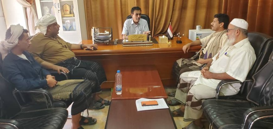 مدير عام مديرية القطن يلتقي مدير مؤسسة الوادي لتموين السيارات بالغاز