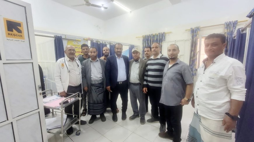 قعطبة.. بكر الشاعري يتفقد مستشفى السلام ومركز الطوارئ التوليدية ويطلع على مستوى الخدمات الصحية