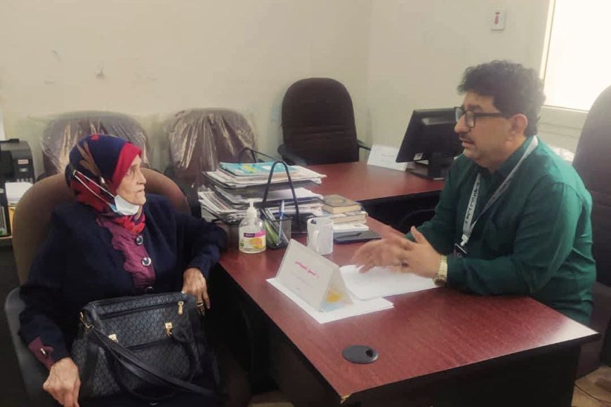 مدير صحة الموانئ يبحث مع مدير التأهيل والتدريب بمكتب صحة عدن سبل التعاون المشترك