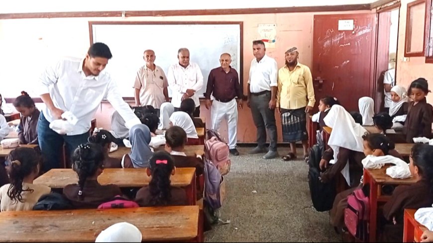 تضاعف الكثافة الطلابية في لحج بنسبة 100% سنوياً بفعل النزوح