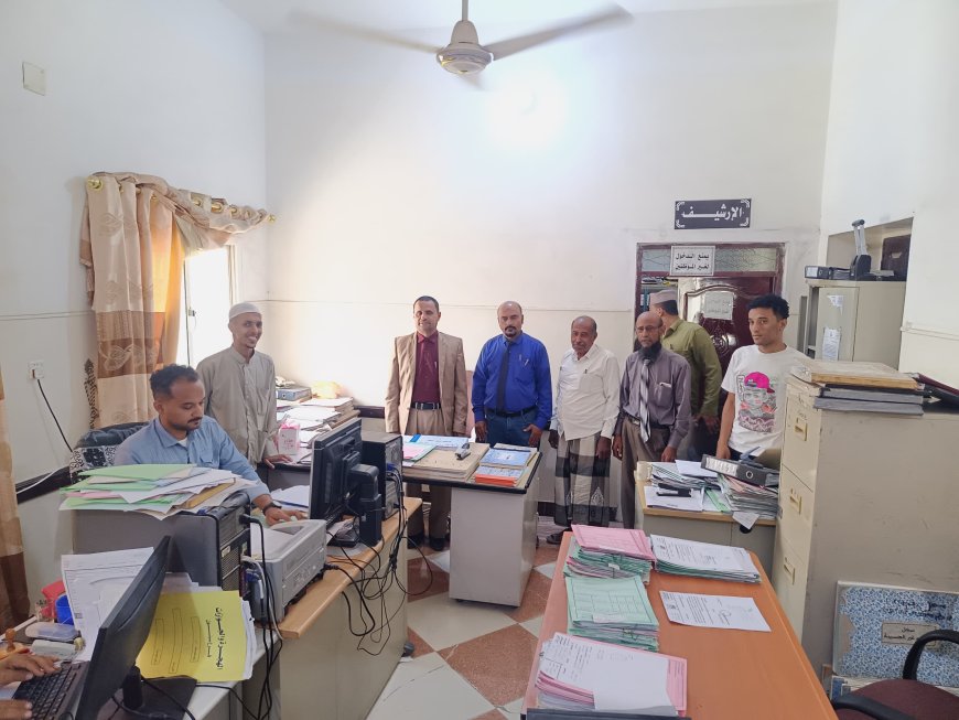 استئناف سيئون بحضرموت تنفذ نزولا ميدانيا لتفقد النيابات وتعزيز الانضباط الوظيفي 