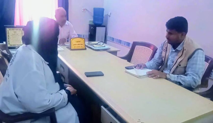 باجميل يناقش مع منسق اليونوبس تنفيذ مشروع إعادة تأهيل شبكة المياه بمستشفى زنجبار