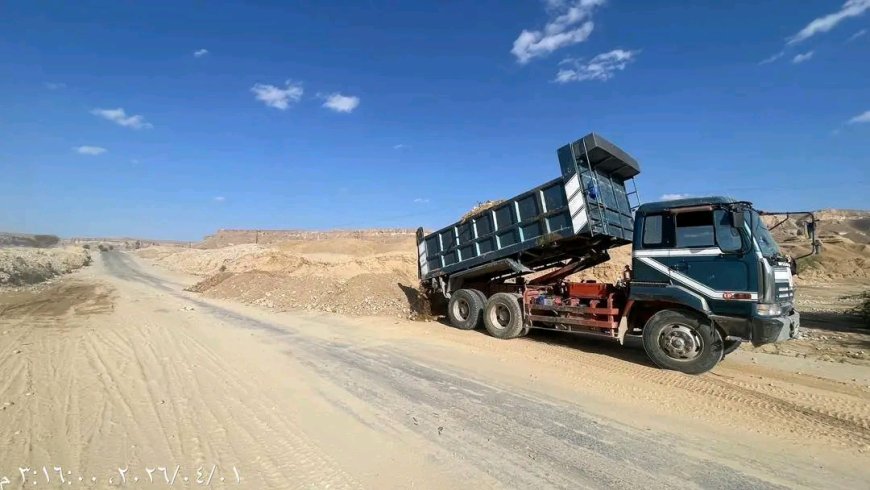 تحرك متواصل في حضرموت.. أعمال طارئة لإعادة تأهيل طريق سيئون – ساه – المكلا