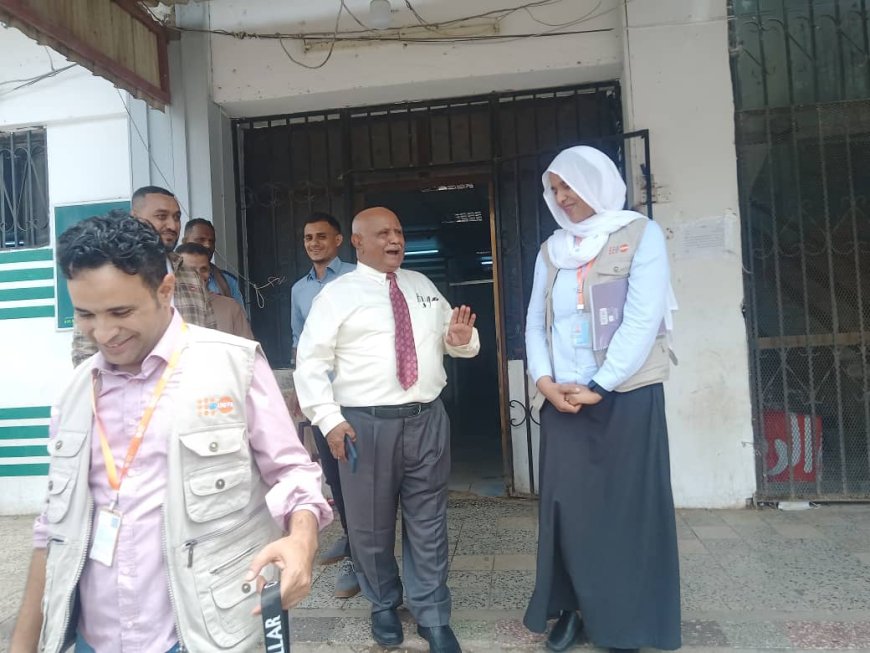 مدير عام مستشفى الصداقة يستقيل وفد صندوق الأمم المتحدة للسكان في عدن