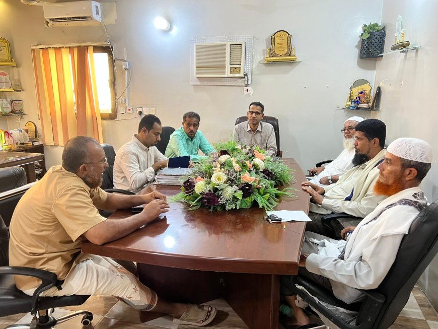 المكلا.. العمودي يطّلع على أنشطة جمعية الحكمة اليمانية ويؤكد دعم منظمات المجتمع المدني