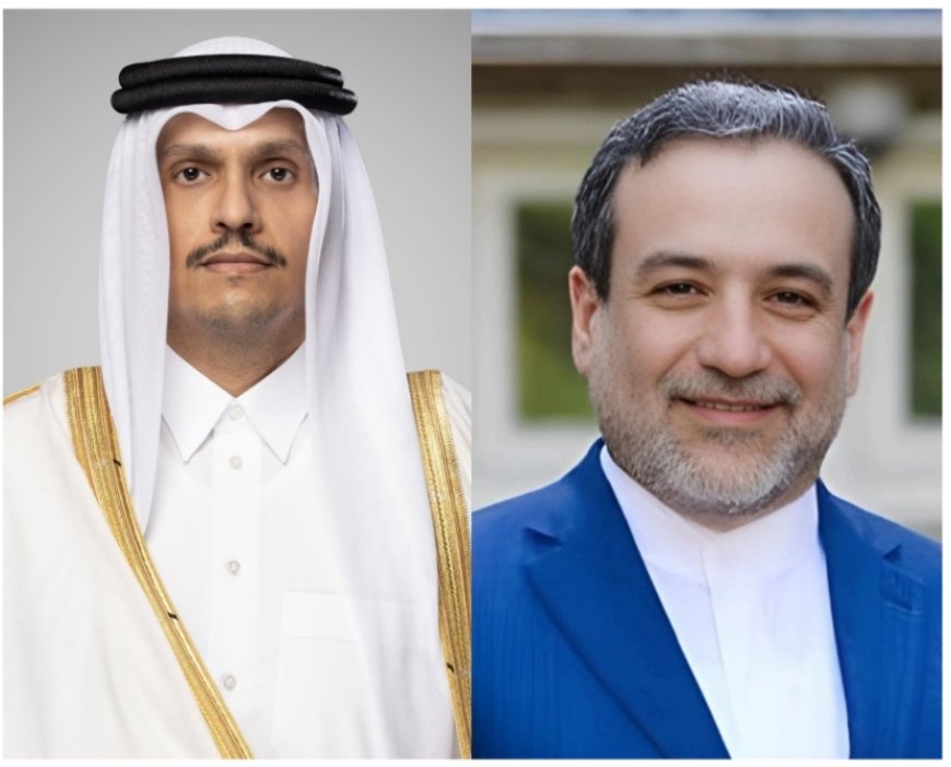 وزير الخارجية القطري يتلقى اتصالاً هاتفياً من وزير الخارجية الإيراني
