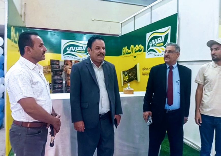 مكتب الصناعة والتجارة بمحافظة لحج يواصل تألقه لليوم الثاني في المعرض الوطني الأول للصناعات والمنتجات الوطنية بالعاصمة عدن