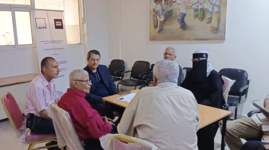 وزير الثقافة والسياحة يتفقد مكتب الثقافة ومعهد جميل غانم للفنون الجميلة بعدن