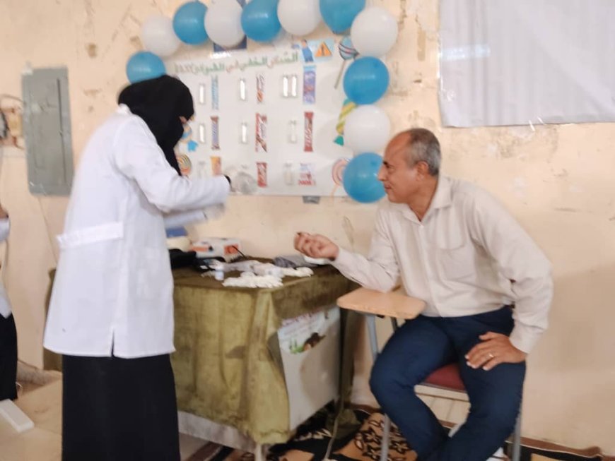 بمناسبة ليوم العالمي للصحة كلية ردفان الجامعيةبجامعة لحج تنظم فعالية توعوية 