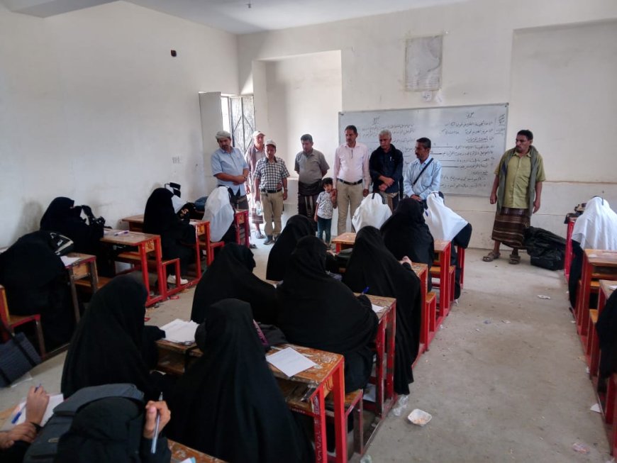 التوجيه التربوي بلحج يختتم نزولاته الإشرافية إلى مدارس المفلحي ويؤكد استقرار العملية التعليمية