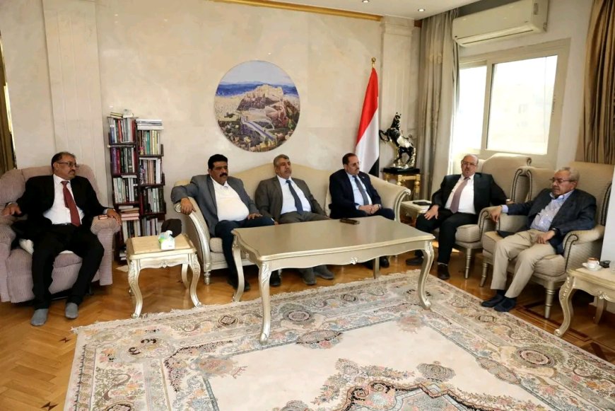 رئيس مجلس النواب يستقبل وزير الدولة لشؤون مجلسي النواب والشورى