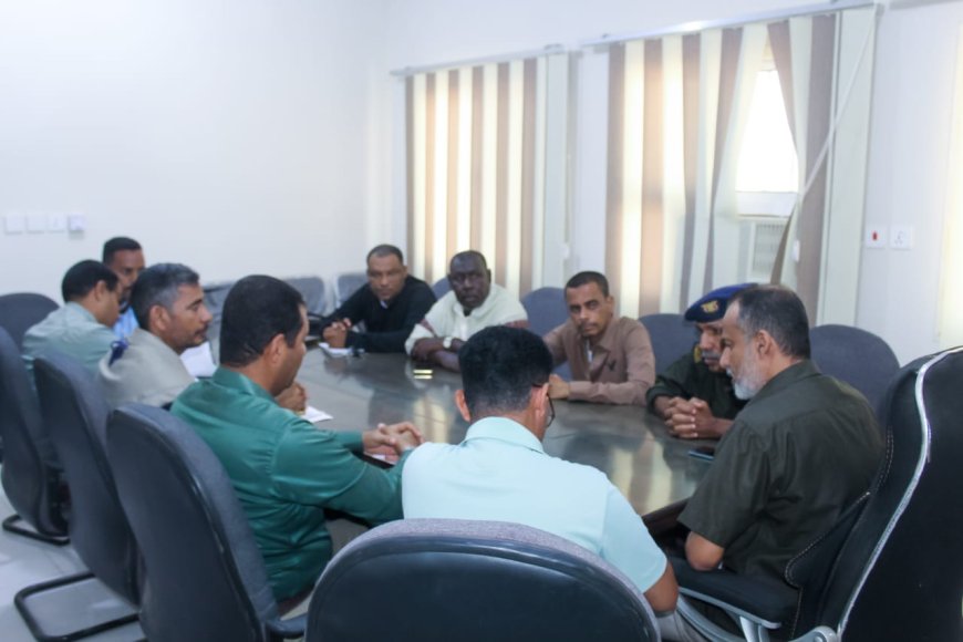 السلطة المحلية ببروم ميفع تبحث تحسين الخدمات في اجتماع المكتب التنفيذي