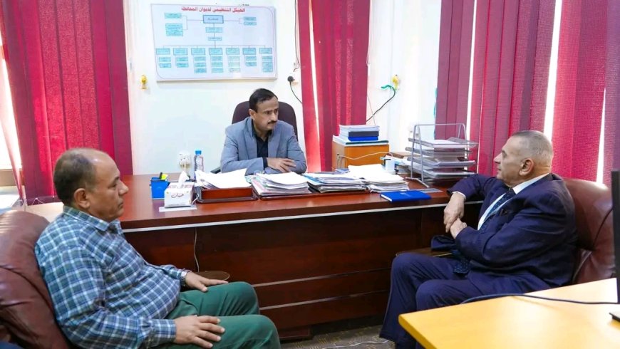 المحافظ بن الوزير يناقش مع هيئة مستشفى شبوة التحديثات الجارية في الخدمات الطبية