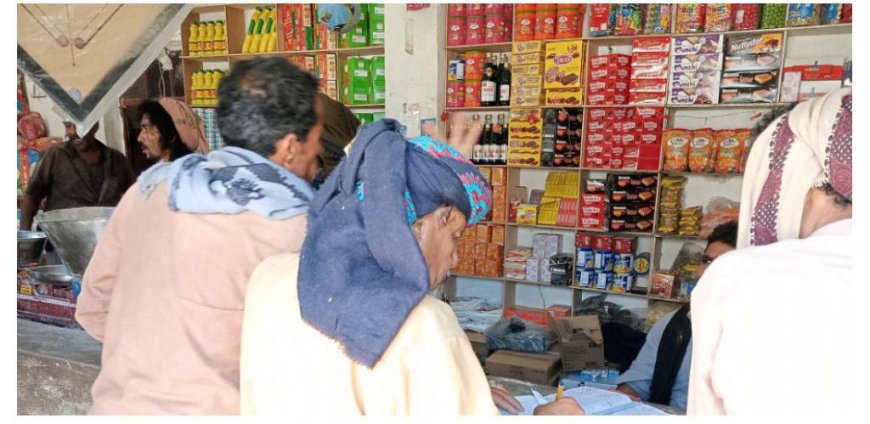 مكتب اشغال المحفد ينفذ نزولًا ميدانيًا لحصر المحلات التجارية بالمديرية